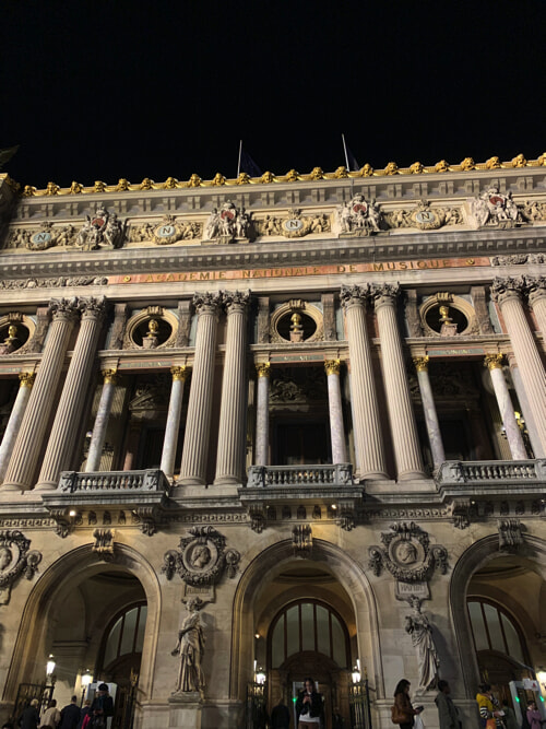OPERA PARIS スウェット　オペラハウス　パリ　ガルニエ OPERA PARIS スウェットオペラハウスパリガルニエ